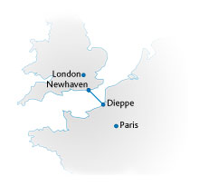 Newhaven ferry port Routes